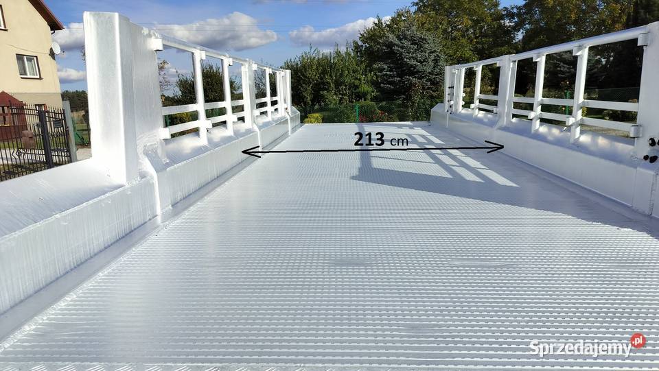 TRAP Aluminiowy Rampa Pokład Najazd Laweta Radostowo