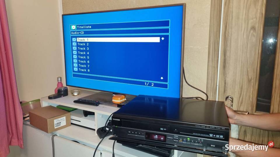 Nagrywarka Magnetowid VHS DVD HDD Toshiba RDXV50 Warta