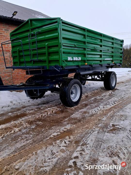 Przyczepa wywrot trzy strony HL6011 Przyczepy rolnicze sprzedam