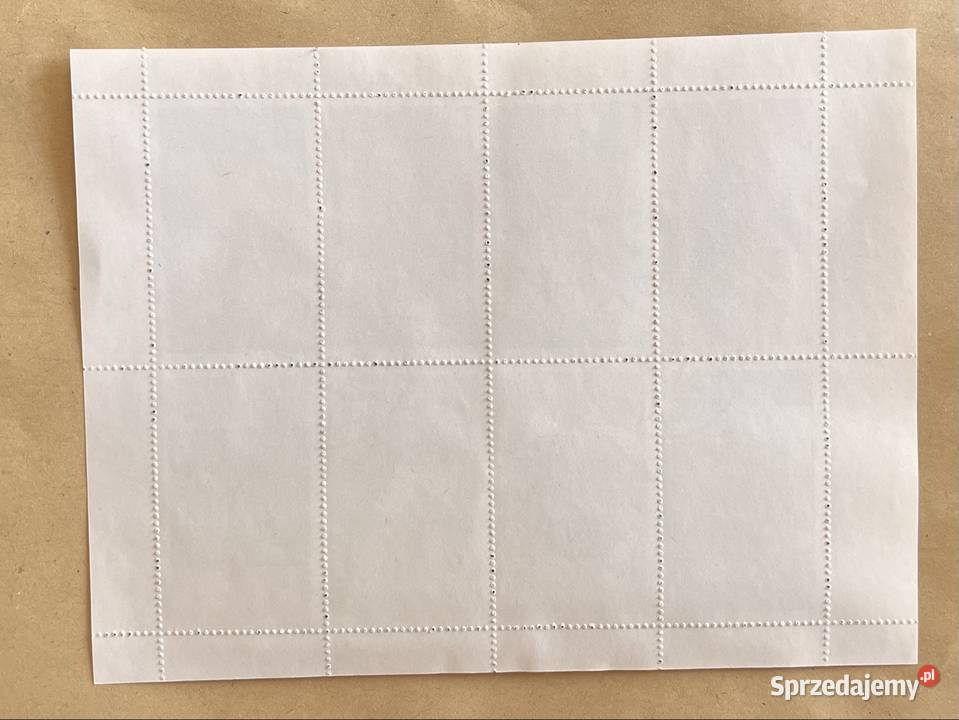 Arkusz znaczków pocztowych z Omanu wydanych w Grupa