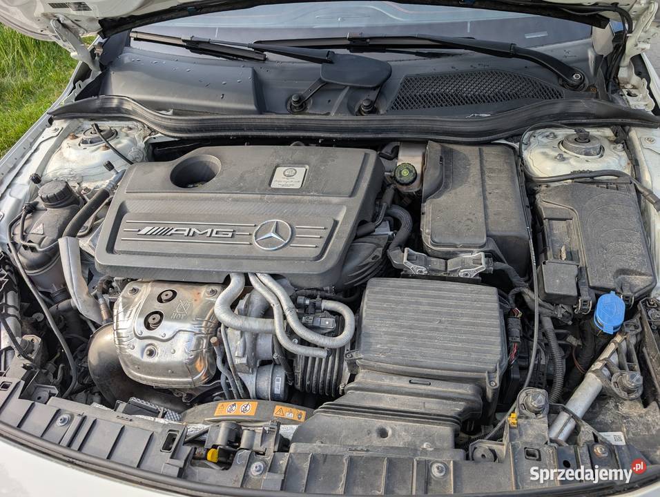 Mercedes GLA 45 AMG 2017r Poliftowy benzyna GLA dolnośląskie Wrocław