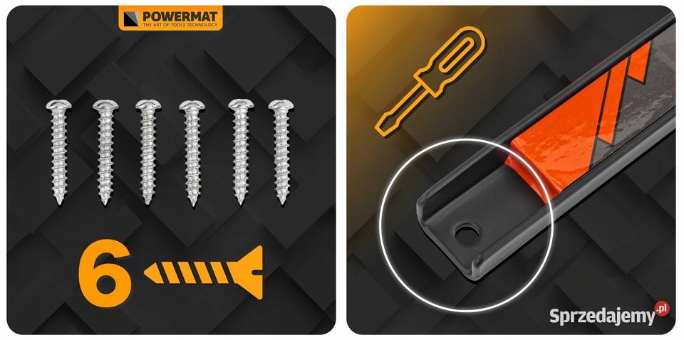 3x LISTWA MAGNETYCZNA ZESTAW MAGNES NA NARZĘDZIA Pozostałe