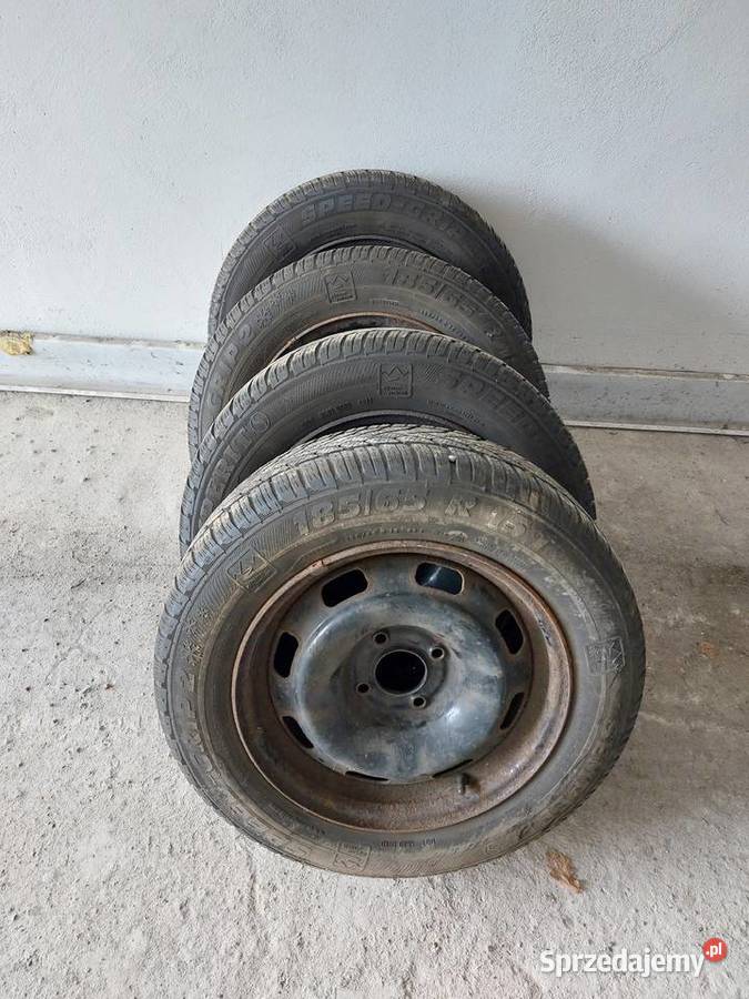 4 Felgi z oponami zimowymi do Peugeot 208