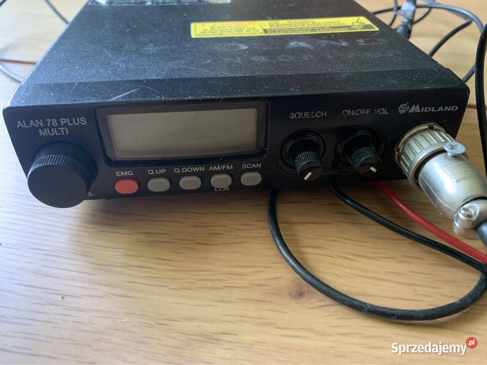 Cb radio Alan 78 plus multi antena President CB radia sprzedam
