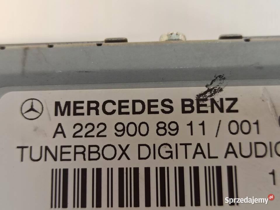 MERCEDES W205 TUNER WZMACNIACZ A2229008911 Panele sterowania, przełączniki dolnośląskie