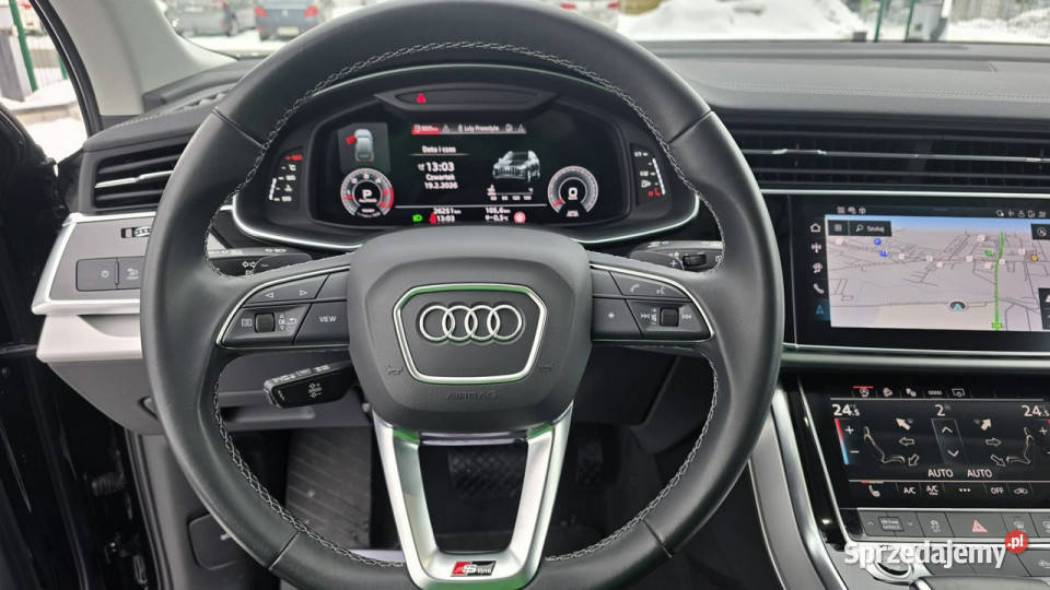 Audi Q7 sline SALON POLSKA dwa lata gwarancji pomorskie Lębork