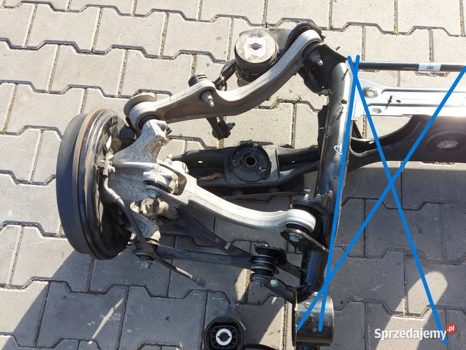 VW ID4 11A 2024r SUV 5D ZAWIESZENIE LEWE TYŁ osobowe sprzedam