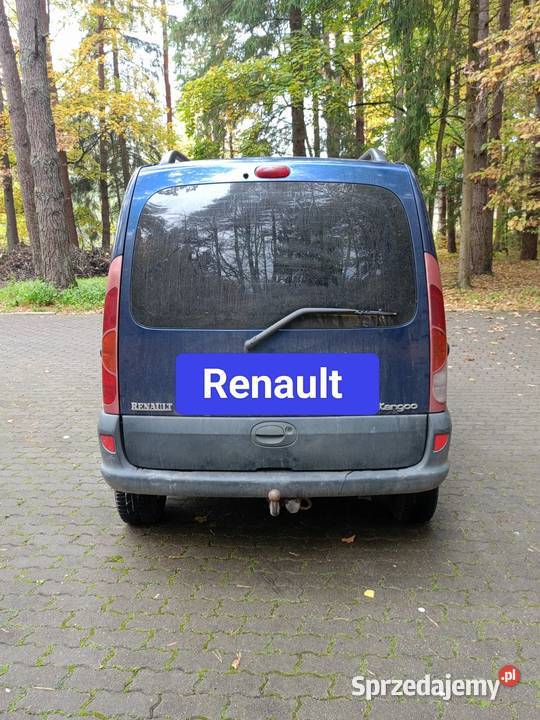 Renault Kangoo 2001r 19 Diesel Kangoo Lidzbark Warmiński