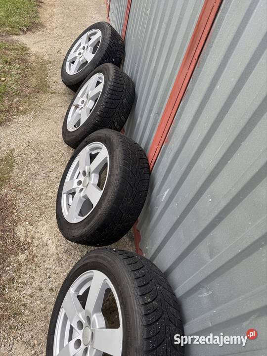4x felgi z oponami zimowymi Średnica 16" Wietrzychowice