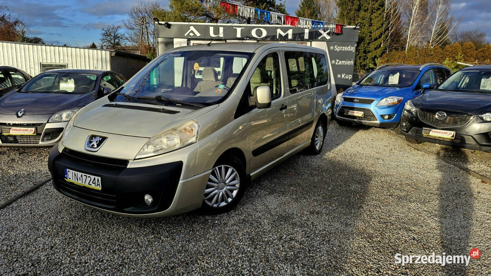 Peugeot Expert 8 Os Wersja Tepee 20HDI 120 Klima wielofunkcyjna kierownica dolnośląskie Świdnica