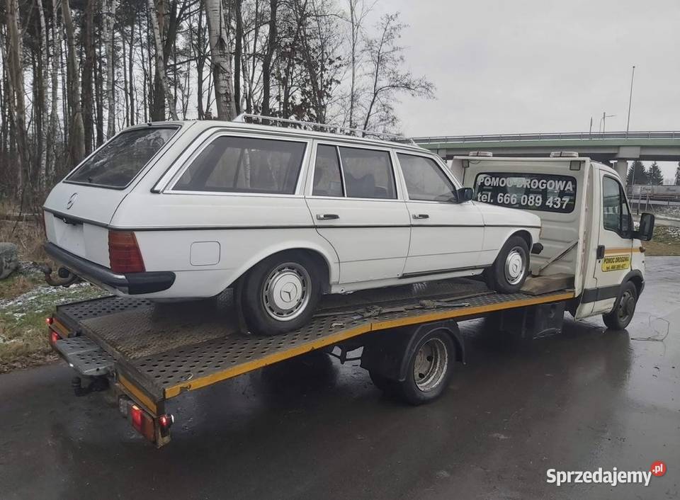 pomoc drogowa auto laweta transport maszyn Otwock