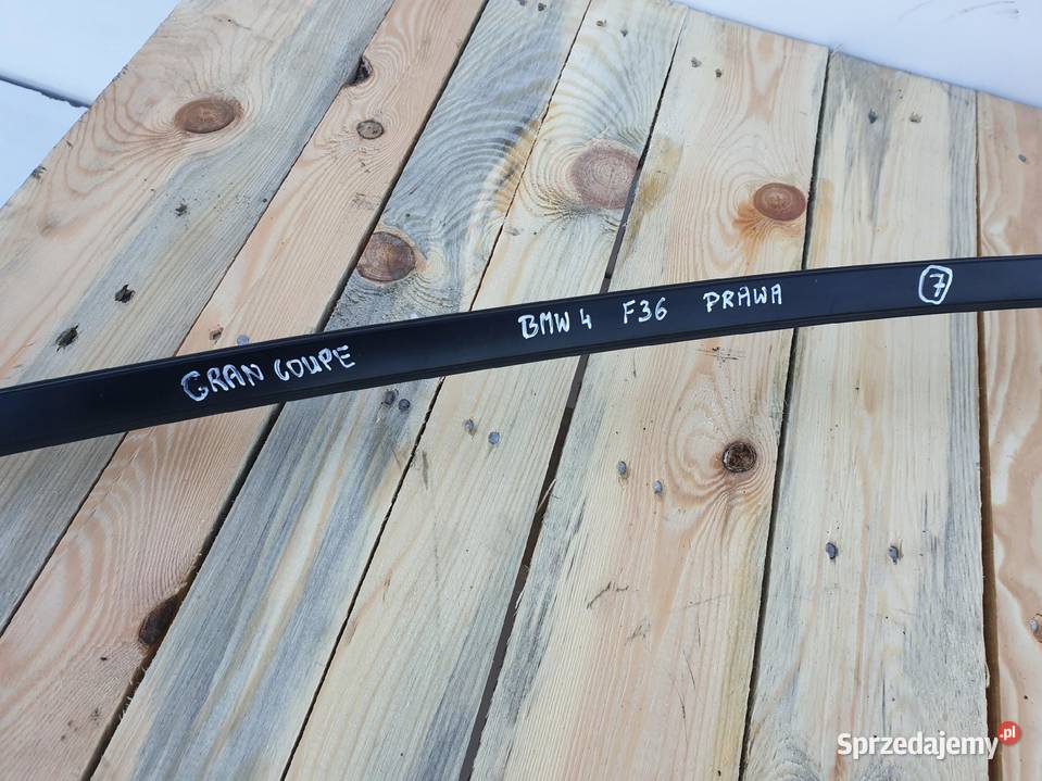BMW F36 GC LISTWA DACHOWA KAROSERYJNA PRAWA Rudka sprzedam