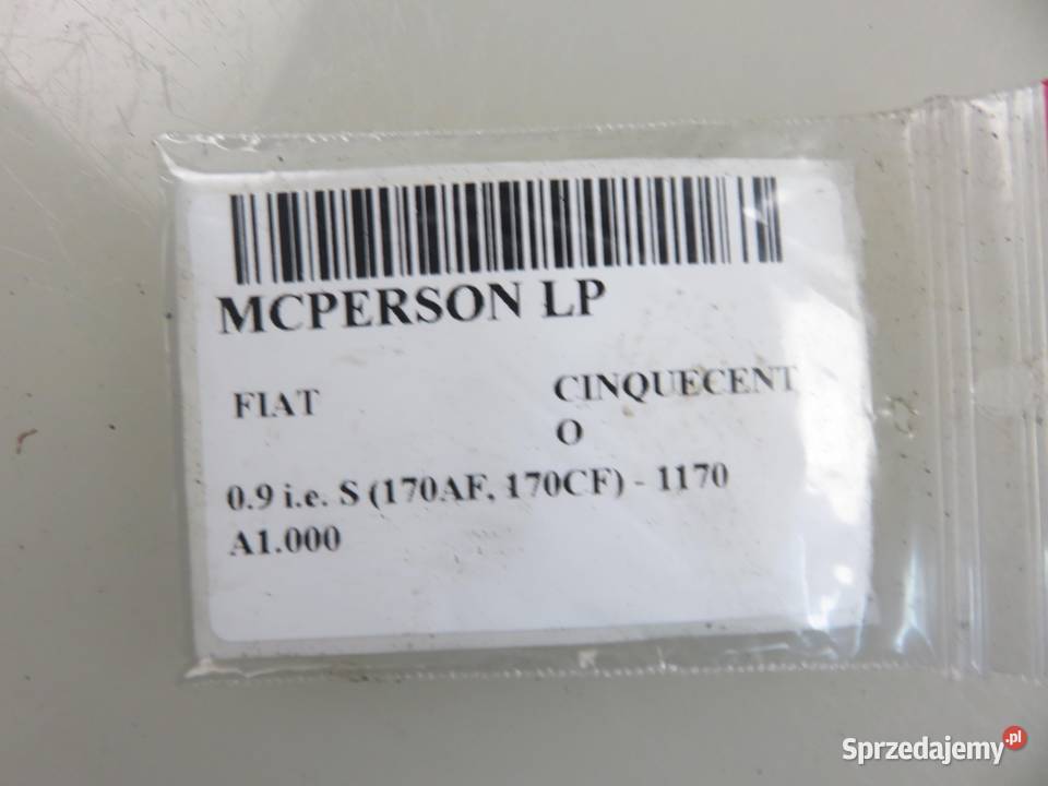 MCPERSON LEWY PRZEDNI FIAT CINQUECENTO 09 ie