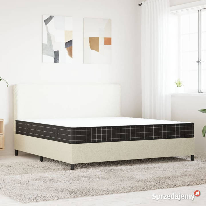 Materac bonellowy twardość średnia 200x200 Pozostałe Warszawa