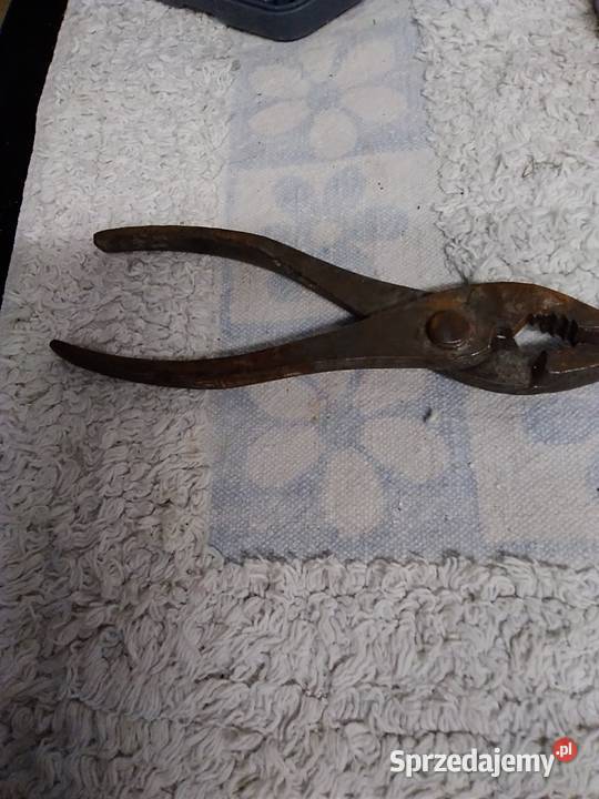 Dwie sztuki starych zabytkowych Cęgów Kombinerek Słupsk