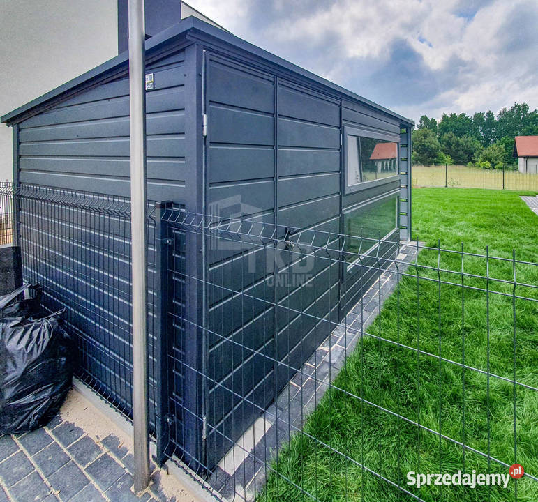 Schowek Domek Ogrodowy 35x2m Wiata 1m 2x Okno