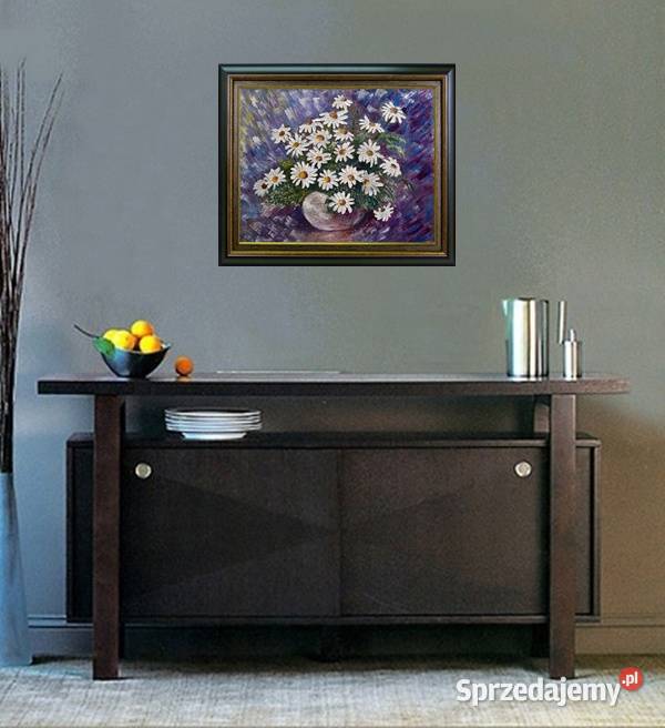 Obraz olejny Rumianki Lublin