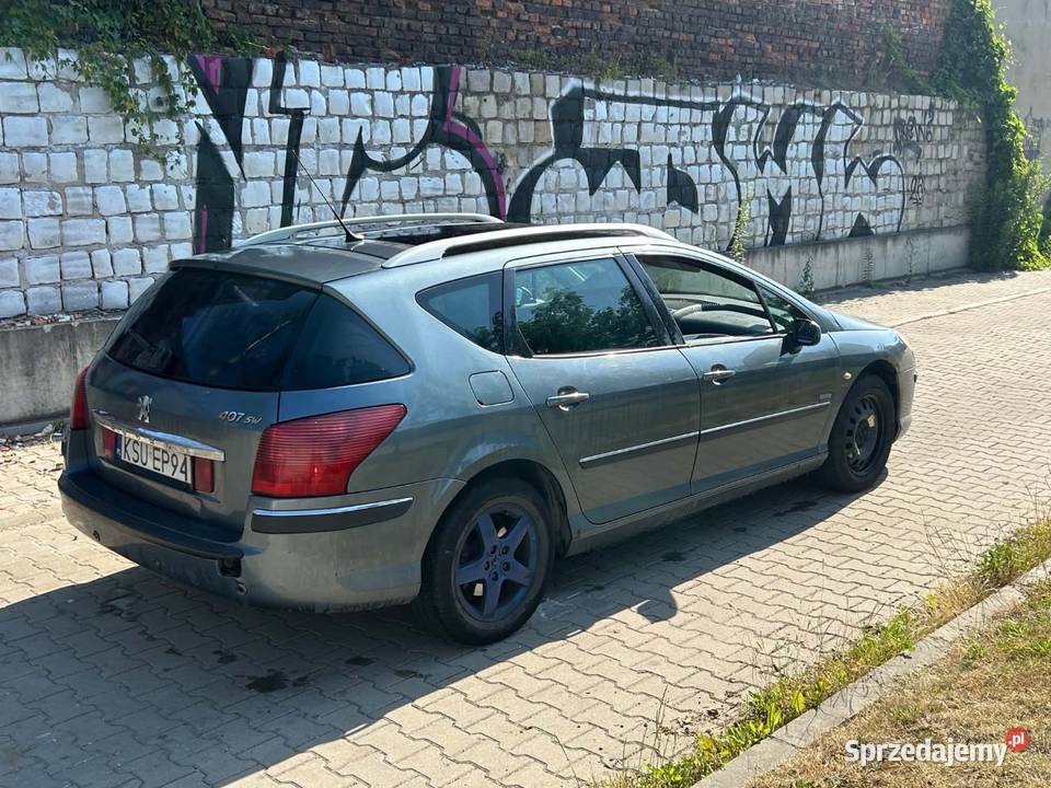 Peugeot 407 16 hdi 2006r nieuszkodzony Bytom sprzedam