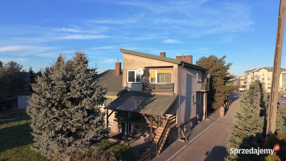 Teren inwestycyjny z atrakcyjnym domem Sprzedam Sierpc