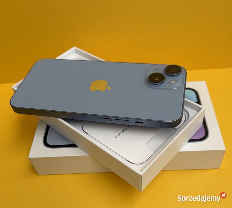 Smartfon APPLE iPhone 14 128GB Niebieski Idealny Gniezno