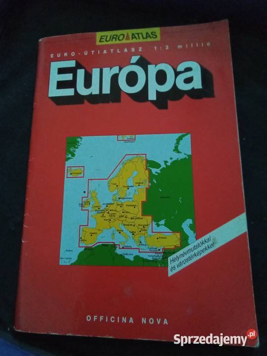 Europa węgierski atlas Warszawa