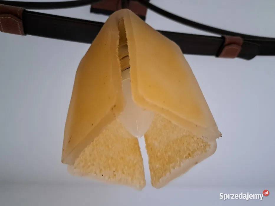 Żyrandol vintage z grubego szkła Warszawa