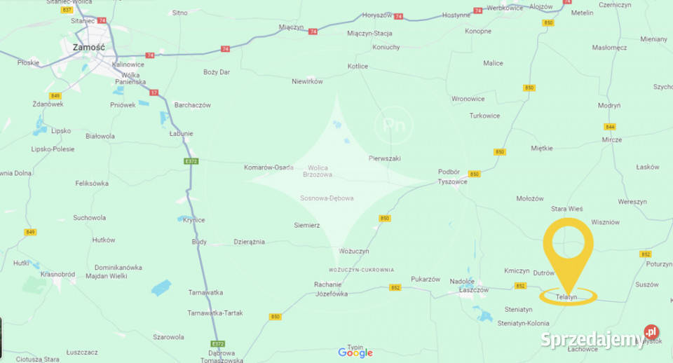 Gospodarstwo rolne dom pole i sad 088 ha Telatyn