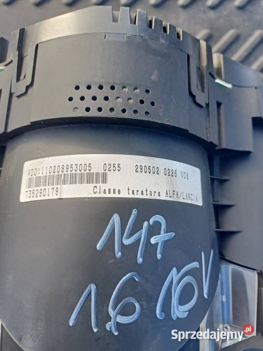 Licznik zegary Alfa Romeo 147 16 16v 735290179 Szczecin