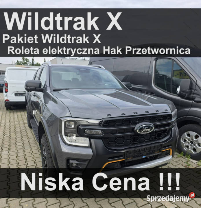 Ford Ranger Wildtrak X 205 4x4 Roleta elektr światła LED Ranger Szczecinek
