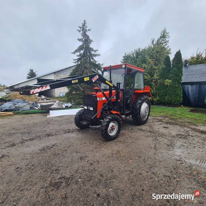 Massey Ferguson 255 Ursus 3512 2sztuki transport Rząśno
