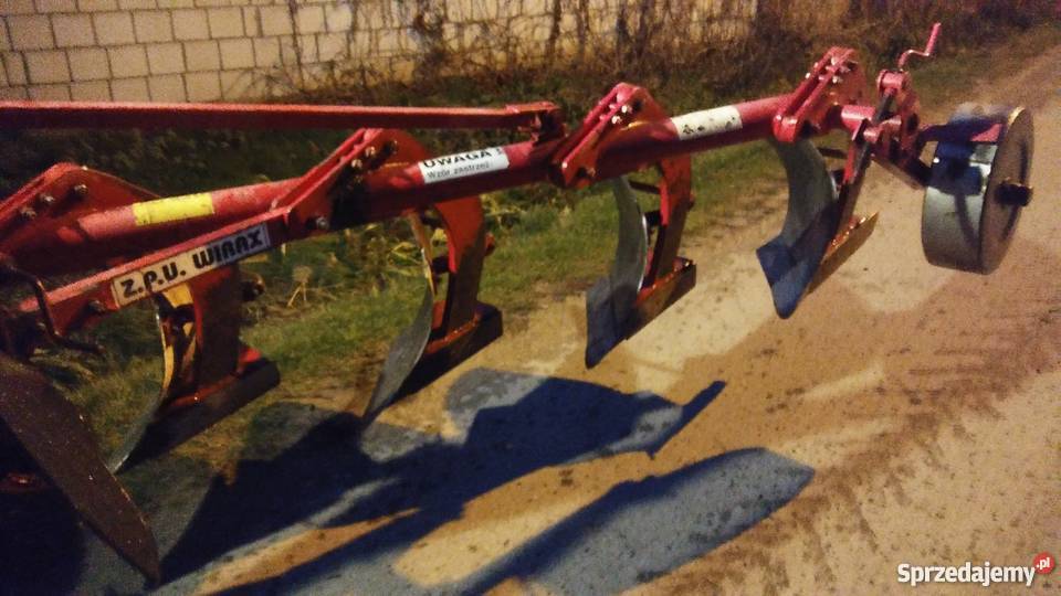 Pług 4 skibowy wirax Chomentów-Socha sprzedam