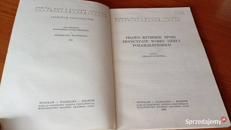 Prawo rzymskie epoki pryncypatu wobec dzieci Gdańsk