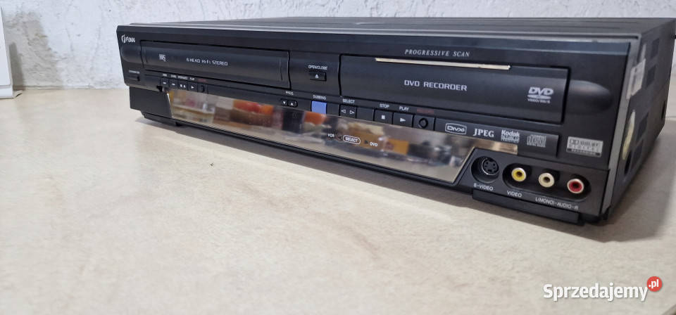 Magnetowid DVD KOMBO dvdvhs odtwarzacz CD DVD Międzychód