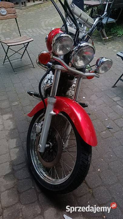 Suzuki Intruder 125 oparcie pasażera lightbary Suzuki Kraków