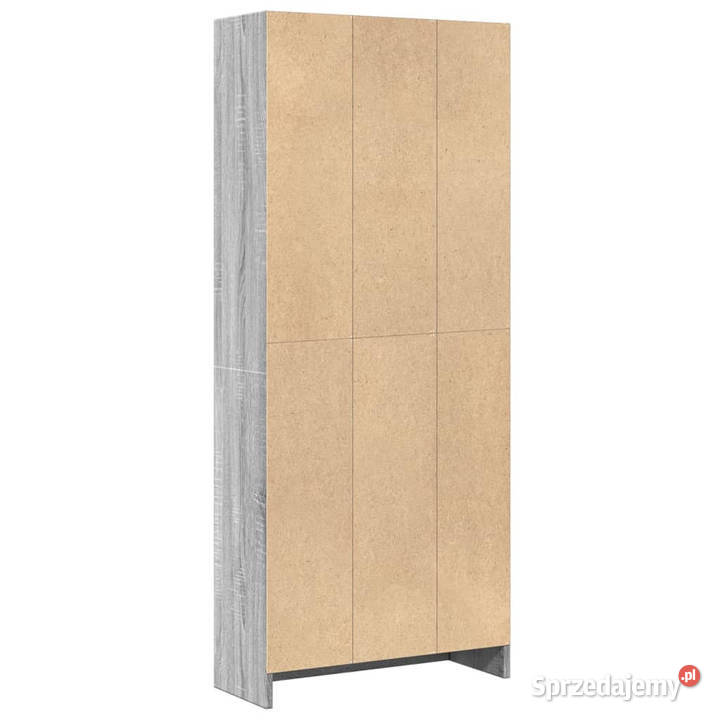 Regał szary dąb sonoma 60x24x143 materiał mazowieckie Warszawa sprzedam