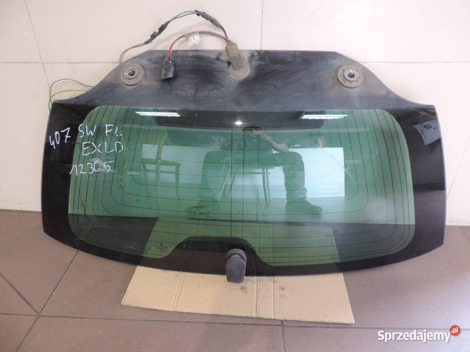 PEUGEOT 407 KOMBI SW SZYBA KLAPY BAGAŻNIKA TYŁ Nowy Sącz