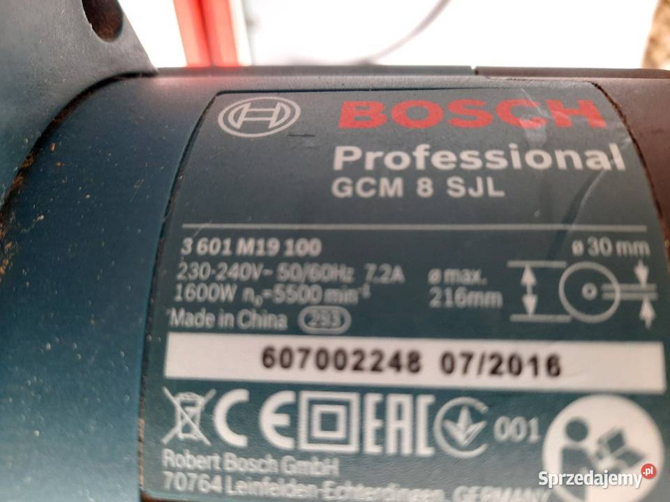 Piła ukośnica BOSCH GCM8SJL 1600W GCM 8 posuw