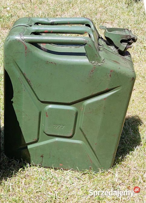 Kanister 20L metal śląskie Dąbrowa Górnicza