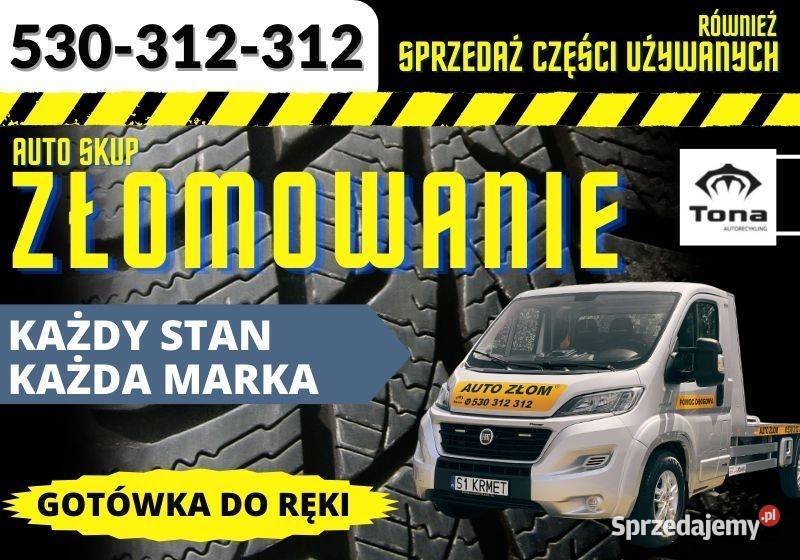 SKUP AUT ZŁOMOWANIE KASACJA 24H 501525515 SRC Wodzisław Śląski