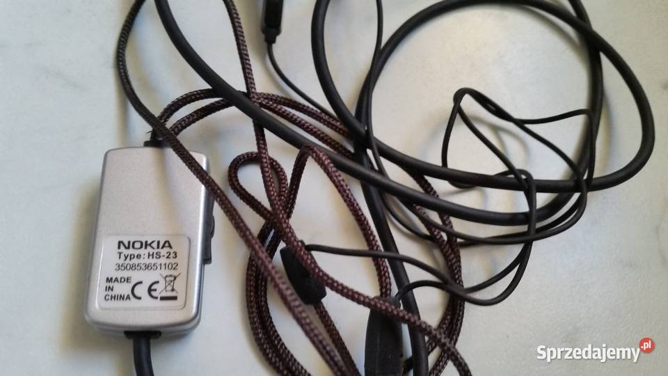 Sluchawki douszne NOKIA HS23 Puławy