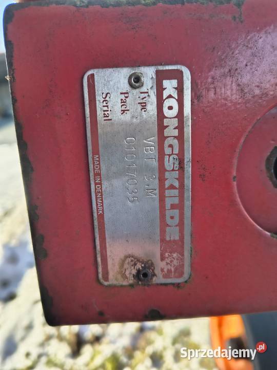 Kongsilde Vibro Beta pielnik obsypnik lubuskie Brzezie k. Sulechowa