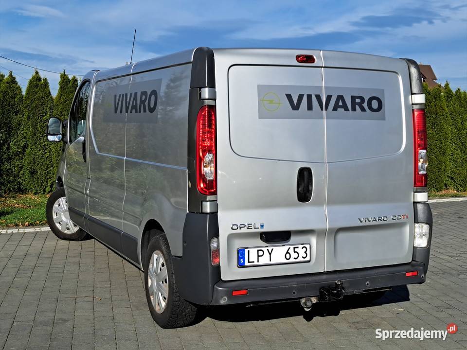 Opel Vivaro 20 115 Long Rok produkcji 2011 Zwoleń sprzedam
