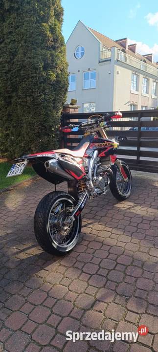 Honda CRF 450X supermoto Gdańsk