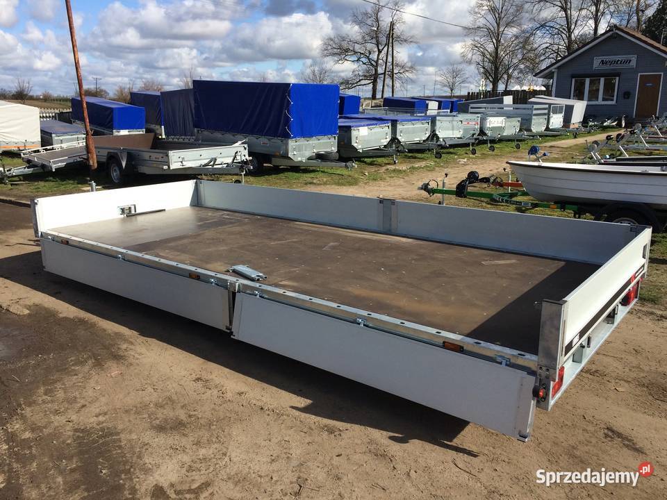 Przyczepa LORRIES PLB305521 55 3000 ALU burty Stargard