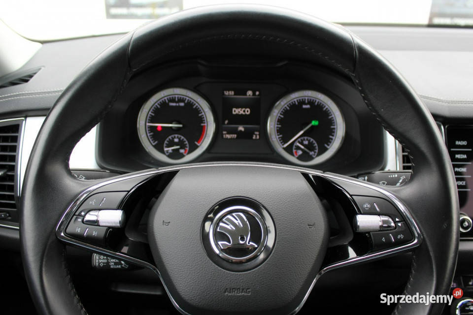 koda Kodiaq 4x4 SalonPL FV23 DSG Ambition LED lakier metallic mazowieckie Sokołów