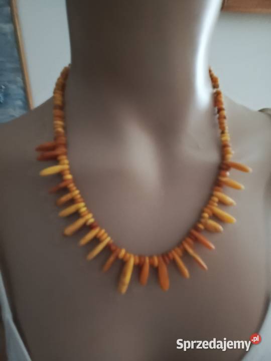 Naszyjnik Bursztyn Stary Naszyjniki Białystok