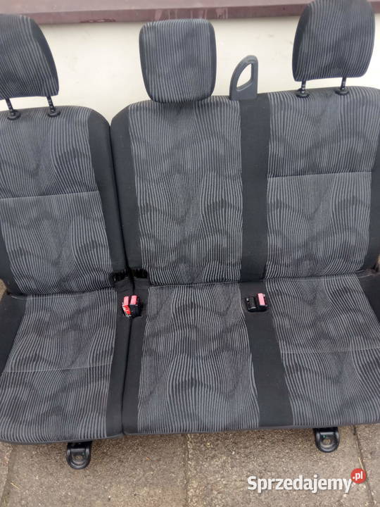 KANAPA FOTEL 2 RZĄD DACIA LOGAN 0512r MCV osobowe Kobylnica