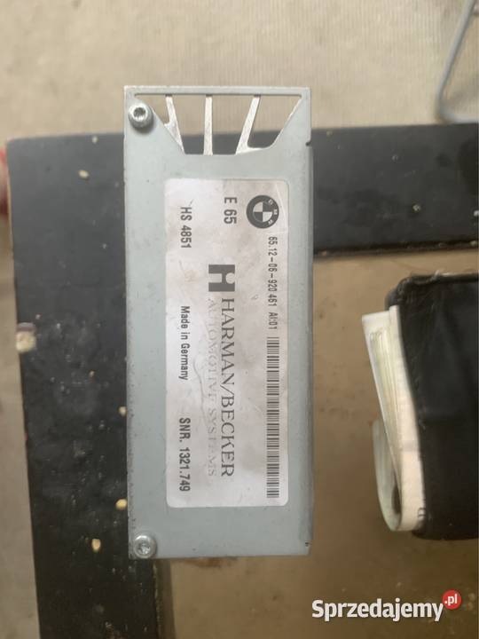 Wzmacniacz audio harman becker e65 bmw Lublin