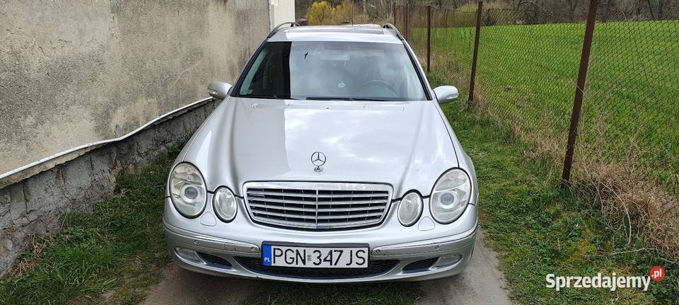 Mercedes w211 e klasa 32 CDI R6 204 2004r 204KM Piła