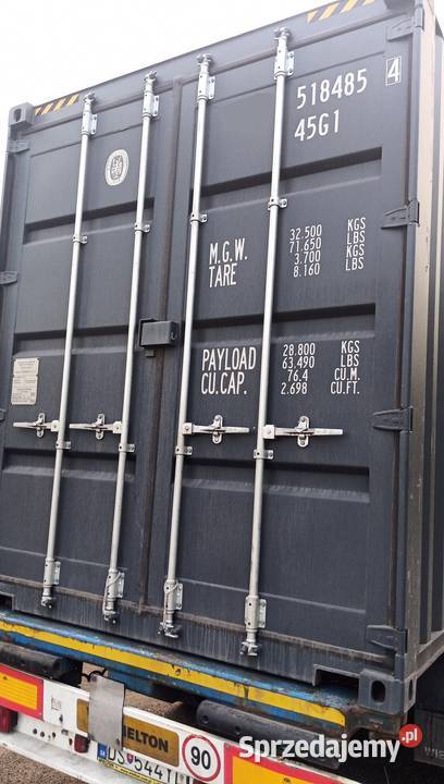 Kontener magazynowy morski 2025r 40HC RAL7016 Lublin